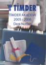 TİMDER Akademi - Eylül 2005