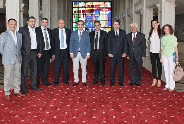 TİMDER Yönetim Kurulu İBB Genel Sekreteri Dr. Hayri Baraçlı’yı Ziyaret Etti