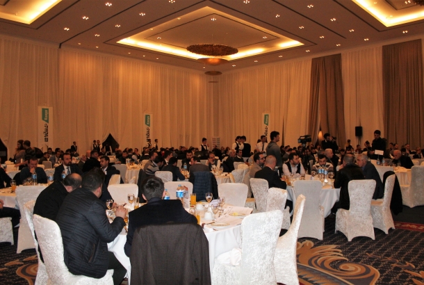 KONTİMDER 1. Kuruluş Yıldönümü Yemeği Konşa Rixos Otel'de yapıldı