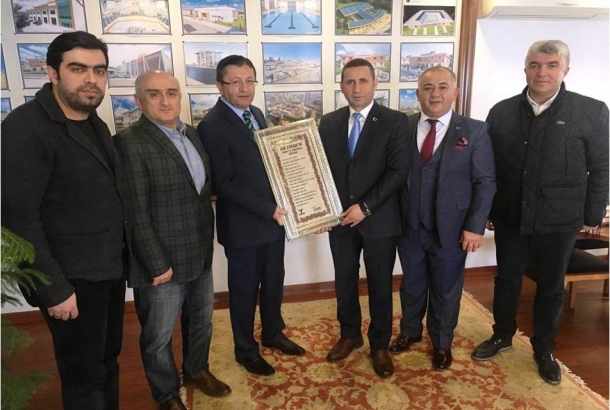 ALTINDAĞ BELEDİYE BAŞKANI SAYIN VEYSEL TİRYAKİ MAKAMINDA ZİYARET 