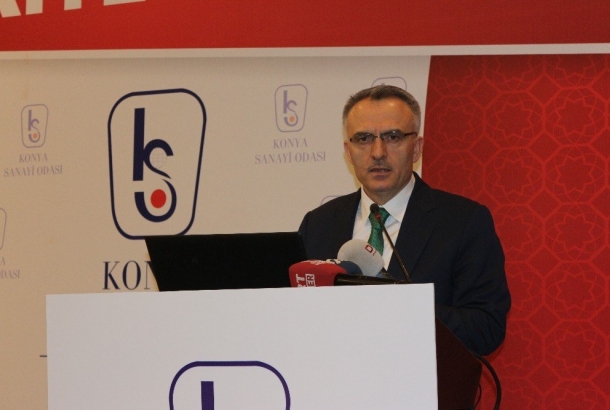 Maliye Bakanı ile istişare toplantısı