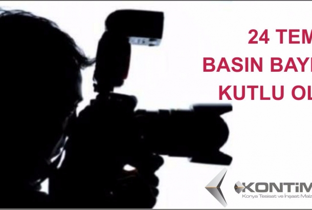 24 Temmuz Basın Bayramı Kutlu Olsun