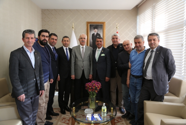 ATO BAŞKANI BARAN'A ZİYARET