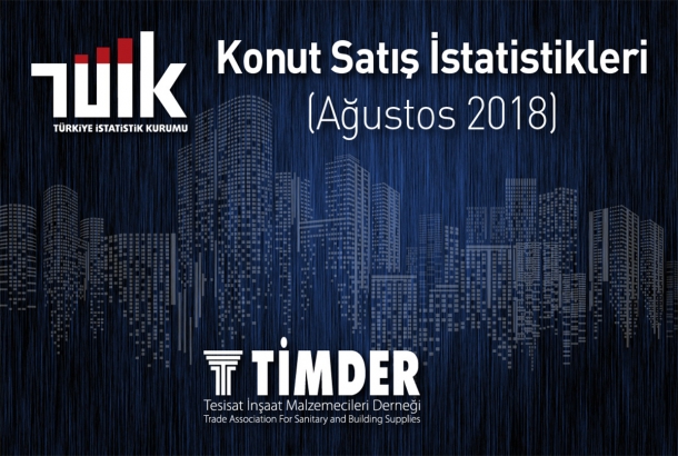 Türkiye’de 2018 Ağustos Ayında 105 154 Konut Satıldı