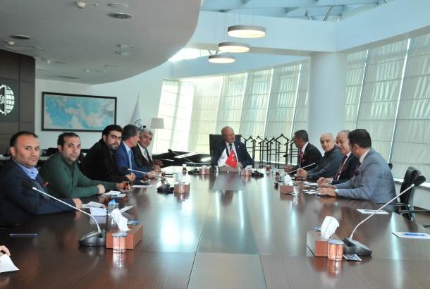 ANKARA SANAYİ ODASI BAŞKANI ÖZDEBİR'İ ZİYARET