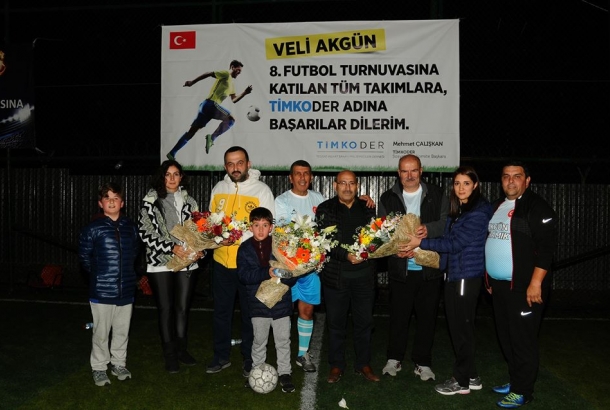 8. VELİ AKGÜN FUTBOL TURNUVASI YAPILDI