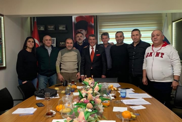 DERNEK HAFTALIK YÖNETİM TOPLANTISI YAPILDI