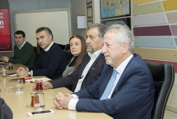 TİMDER Yönetim Kurulu, Kalekim Genel Müdürü Timur Karaoğlu’nu Ziyaret Etti