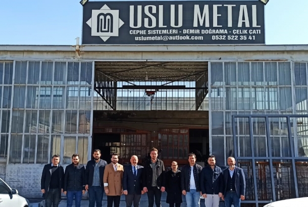 KONTİMDER Yönetim Kurulu Üyesi Mehmet Uslu işyerinde ziyaret edildi.