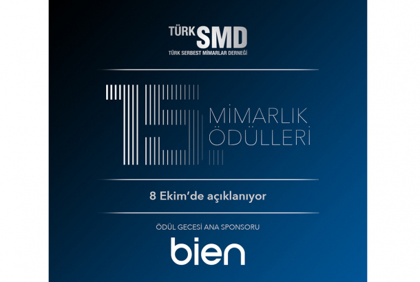 Bien, Türk SMD 15. Mimarlık Ödülleri’nin Ana Sponsoru Oldu 