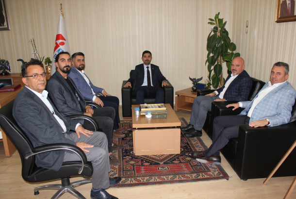 Konya Vergi Dairesi Başkanı Recep Bora ziyaret edildi.