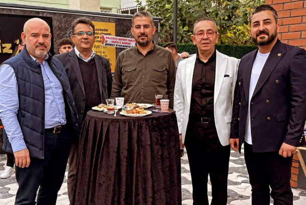 Yönetim Kurulu Üyemiz Erkan Başar'ın yeni işyeri açılış programına KONTİMDER Başkanı Mehmet Yenikaynak ve yönetim kurulu üyeleri katıldı. Hayırlı, uğurlu olsun.