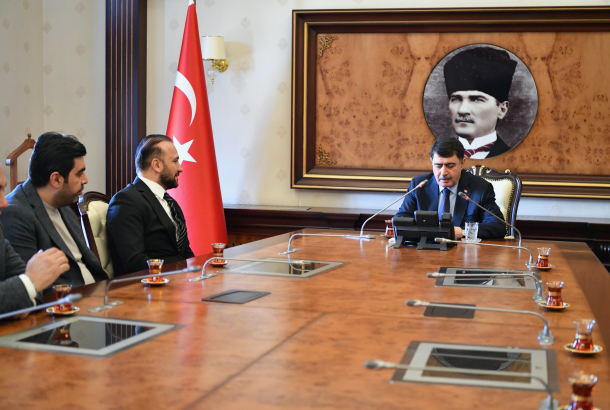 TİMKODER'DEN ANKARA VALİSİNE ZİYARET