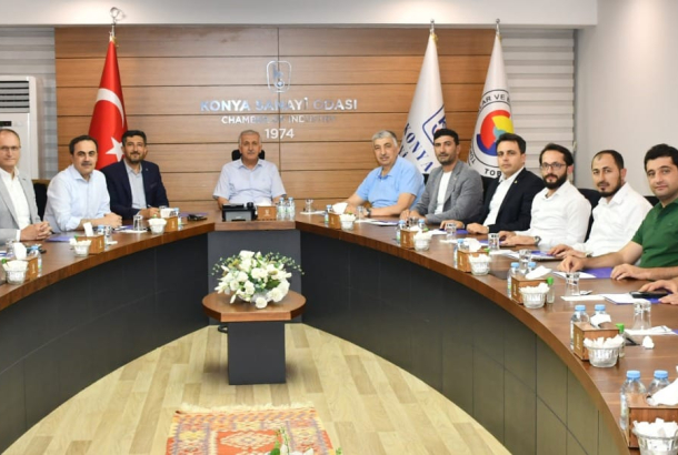 KONTİMDER Yönetim Kurulu Başkan Yardımcısı Cüneyt Tat, Konya Sivil Toplum Kuruluşları ortak toplantısına katıldı.