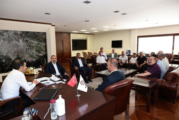 DİMSİAD DENİZLİ BÜYÜKŞEHİR BELEDİYESİNİ ZİYARET ETTİ.