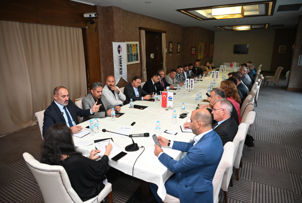 TİMFED Yönetim Kurulu Toplantısı ve Denizli İnşaat Malzemesi Satıcıları İş Adamları Derneği'nin (DİMSİAD) 36.Kuruluş Yıldönümü programına katıldık.