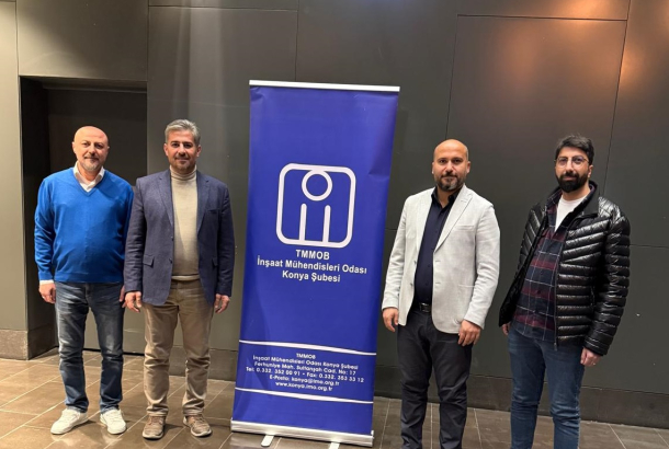 19 Aralık İnşaat Mühendisleri Günü programına katıldık.