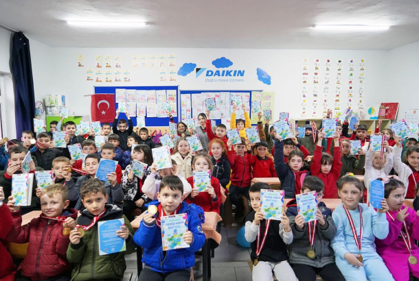 Daikin’le Çocuklar Yaz Tatilinde Hem Doğayı Koruyor Hem Ödülleri Topluyor