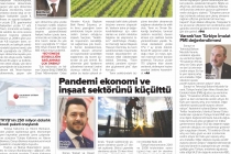 Pandemi ekonomiyi % 9.9,  inşaat sektörünü % 2.7 küçülttü