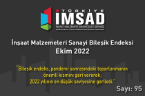 Türkiye İMSAD İnşaat Malzemeleri Sanayi Bileşik Endeksi Ekim Ayı Sonuçları Açıklandı