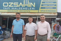 KONTİMDER ailesine katılan yeni üyemiz Hasan Hüseyin Özşahin (Özşahin Yapı Malzemeleri), iş yerinde ziyaret edildi.
