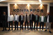 KONTİMDER Yönetim Kurulu, Konyaspor Başkanlığına seçilen Ömer Korkmaz'a hayırlı olsun ziyaretinde bulundu.