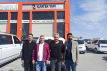 KONTİMDER üyemiz Seyit Ekici'yi iş yerinde  (Gartek Yapı Mühendislik) ziyaret ettik.