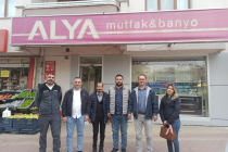 KONTİMDER ailesine katılan Ertan Solak'ı iş yerinde  (Alya Mutfak Banyo) ziyaret ettik.