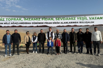KONTİMDER yönetim kurulu ve dernek üyeleri 11 Kasım Milli Ağaçlandırma Günü fidan dikim törenine katıldı.