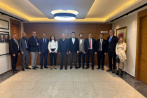 Konya Sanayi Odası Yönetim Kurulu Başkanı Mustafa Büyükeğen'i ziyaret ettik.