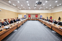 TİMFED Başkanı Dr. Çiğdem Aras ve Yönetim Kurulu Üyeleri, TOBB Başkanı M. Rifat Hisarcıklıoğlu'nu ziyaret etti. Ziyarete KONTİMDER Başkanı Ali Tetik, Başkan Yardımcısı Fatih Kalfa, Genel Sekreter Hasan Boztepe katıldı.