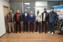 İnşaat Mühendisleri Odası Konya Şubesi Yönetim Kurulu Başkanlığına seçilen Erdem Naltekin'e hayırlı olsun ziyareti yaptık.