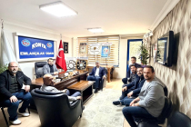 Konya Emlakçılar Odası Başkanlığına seçilen Abdullah Çiftçi'ye hayırlı olsun ziyareti yaptık.