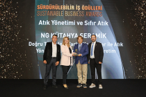 NG Kütahya Seramik'in Sürdürülebilir Üretim Yaklaşımına Ödül!
